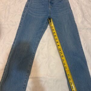 LOFT Classic Blue Straight Leg Jeans